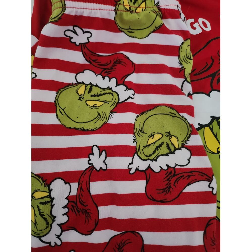 10 Grinch pajama set excellent condition - Picture 3 of 4